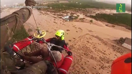 Caos y desolación en el centro-este de España, por inundaciones devastadoras