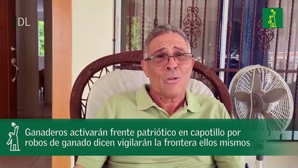 Ganaderos activarán frente patriótico en capotillo  por robos de ganado dicen vigilarán la frontera ellos mismos.mp4