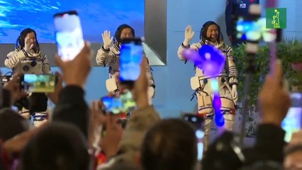 Misión con tres tripulantes chinos despega hacia la estación espacial Tiangong