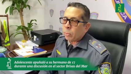 Adolescente apuñaló a su hermano de 17  durante una discusión en el sector Brisas del Mar