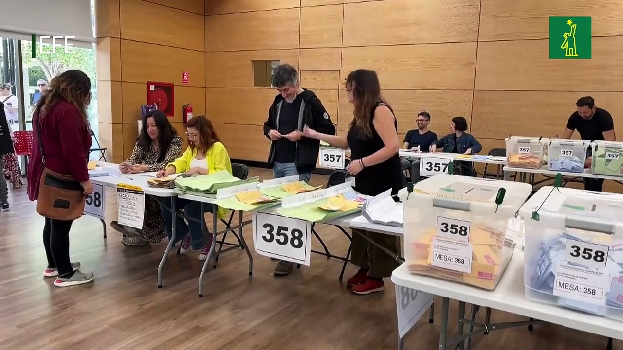Arranca última jornada de los comicios locales de Chile, donde ya votó el 46 % del padrón.mp4