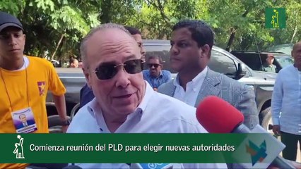Comienza reunión del PLD para elegir nuevas autoridades