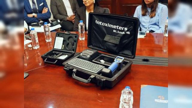 Agentes utilizarán alcoholímetros donados en 2018