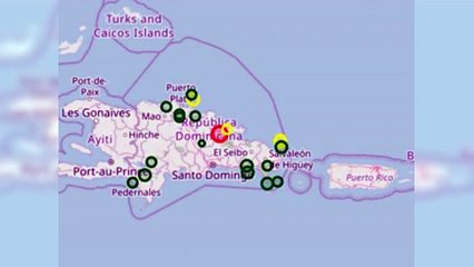 Temblor de 3.8 se registró próximo a Arenoso, en provincia Duarte