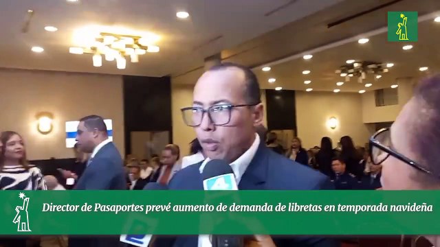 Director de Pasaportes prevé aumento de demanda de libretas en temporada navideña