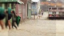 Santiago: Reportan inundaciones urbanas