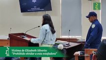 Víctima de Elizabeth Silverio: 