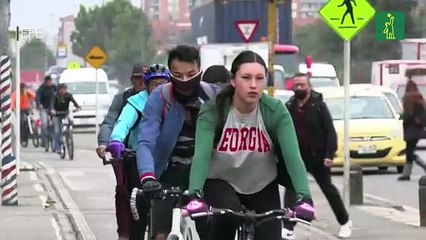 Más de 1.800.000 vehículos y 469.000 motos dejaron de circular hoy en Bogotá en el dia sin carro