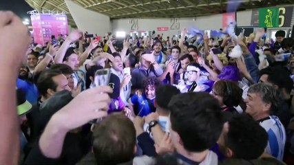 Sufrida victoria para hinchas de Argentina para clasificar a semifinales del Mundial