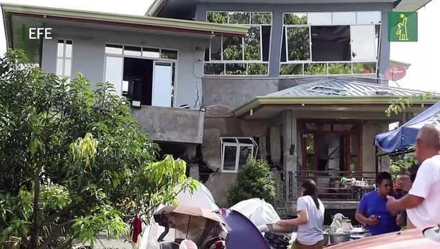El sismo en Filipinas ya deja seis muertos y al menos cuatro desaparecidos