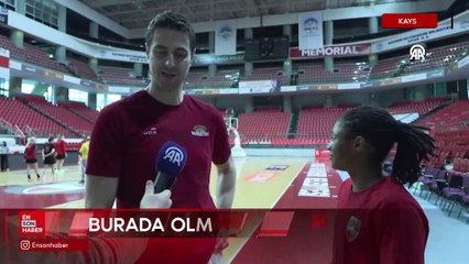 Kayseri Basketbol'un ABD'li oyuncusu Dangerfield, takımını sırtlıyor