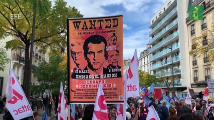 La izquierda pone más presión a Macron en una Francia impregnada de malestar