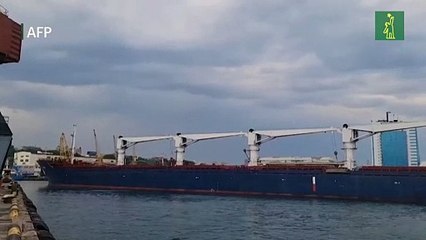 Ucrania reanuda sus exportaciones de grano por primera vez desde la invasión rusa