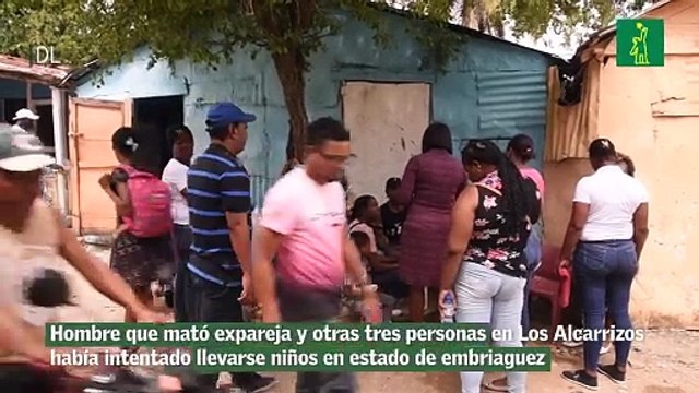 Hombre que mató expareja y otras tres personas en Los Alcarrizos había intentado llevarse niños en estado de embriaguez