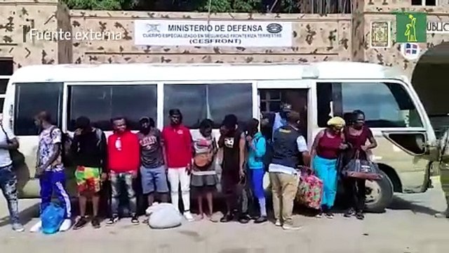 Cesfront Detiene 16 Nacionales Haitianos En Estatus Migratorio Irregular E Incauta Sustancias Controladas