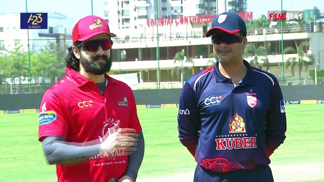 CCL 2025 : Akhil Akkineni Funny Comments On SS Thaman | మా థమన్ ఉన్నాడు | Filmibeat Telugu