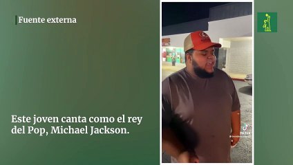 Este joven canta como el rey del Pop, Michael Jackson