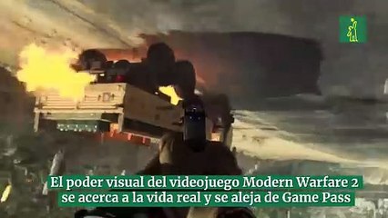 El poder visual del videojuego Modern Warfare 2  se acerca a la vida real y se aleja de Game Pass