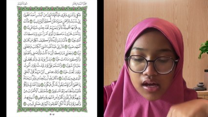 Ngaji Dengan Wan - Aisyah ms 307 Maryam 26 - 38 سورة مريم