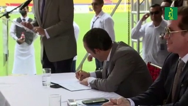 Ecuador y Conmebol sellan convenio para final única de la Libertadores 2022