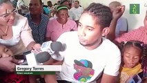 Emotivo reencuentro del minero dominicano con su familia en Maimón