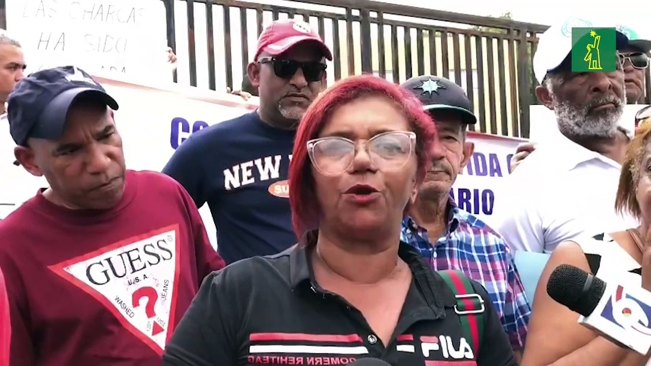 Realizan piquete en Obras Públicas de Santiago en demanda de obras