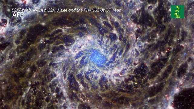 El telescopio James Webb captura nuevos detalles de la Galaxia Fantasma