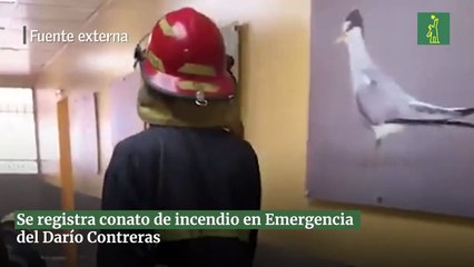 Se registra conato de incendio en Emergencia del Darío Contreras