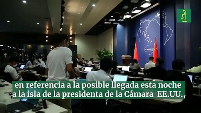 China advierte a Taiwán de las consecuencias ante la posible visita de Nancy Pelosi