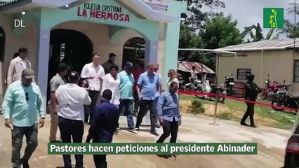 Pastores hacen peticiones al presidente Abinader