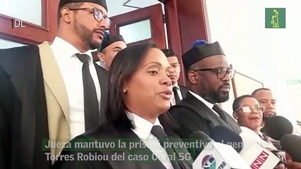 Jueza mantuvo la prisión preventiva al general Torres Robiou del caso Coral 5G