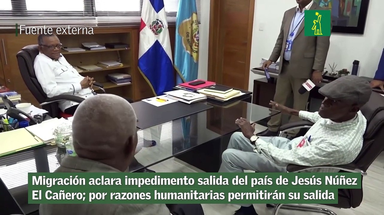 Migración aclara impedimento salida del país de Jesús Núñez El Cañero; por razones humanitarias permitirán su salida