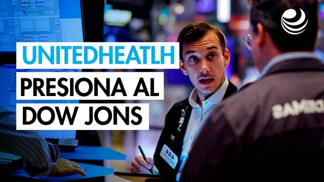 Wall Street cae; UnitedHealth presiona al Dow Jones