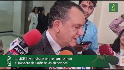 La JCE lleva más de un mes analizando el impacto de unificar las elecciones.mp4