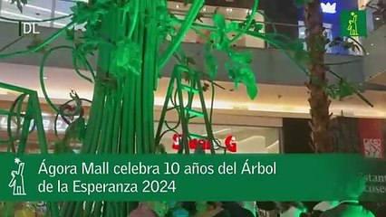 Ágora Mall celebra 10 años del Árbol de la Esperanza 2024.mp4