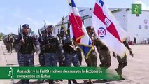 Abinader y la FARD reciben dos nuevos helicópteros comprados en Qatar