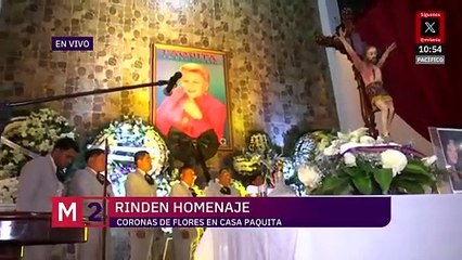 Así avanza el cortejo fúnebre de Paquita la del Barrio en CdMx