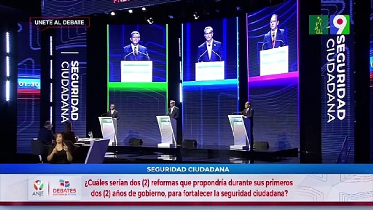 Seguridad ciudadana: debate de cifras y pocas propuestas entre los candidatos presidenciales