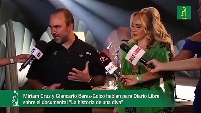 Miriam Cruz Y Giancarlo Beras-goico Hablan Para Diario Libre Sobre El Documental La Historia De Una Diva