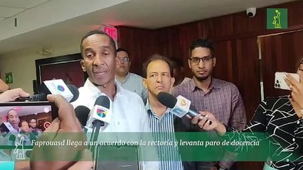 Faprouasd llega a un acuerdo con la rectoría y levanta paro de docencia