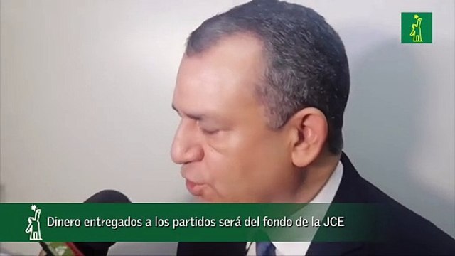 Dinero Entregados A Los Partidos Será Del Fondo De La Jce