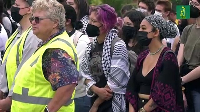 Trump critica protestas propalestinas que se multiplican en las universidades de EEUU