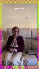 Abuela vuelve a escuchar la voz de su padre