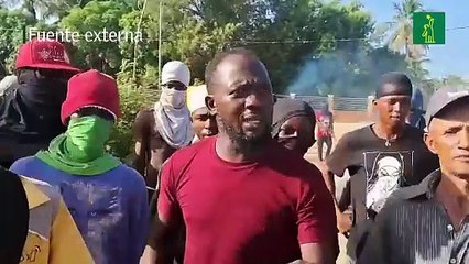 Haitianos se manifiestan contra "abusos: de militares en Montecristi