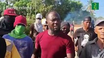 Haitianos se manifiestan contra 