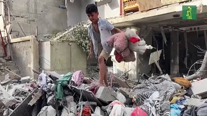 EEUU construye muelle para entregar ayuda humanitaria a Gaza mientras siguen los bombardeos