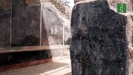 Descubrimiento en Pompeya de frescos inspirados en la guerra de Troya