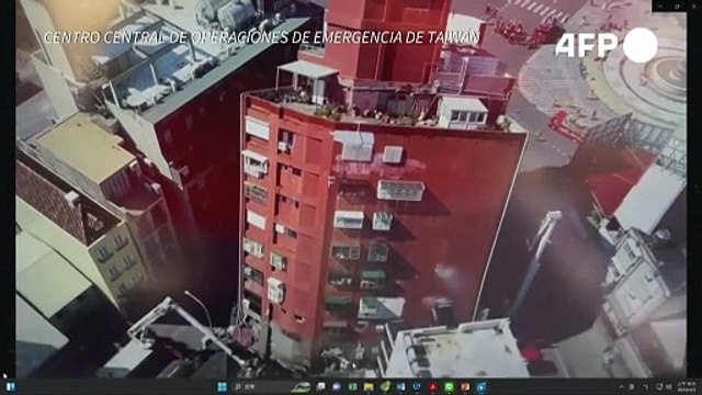 Muertos y decenas de heridos por potente terremoto en Taiwán