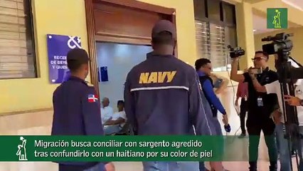 Migración Busca Conciliar Con Sargento Agredido Tras Confundirlo Con Un Haitiano Por Su Color De Piel