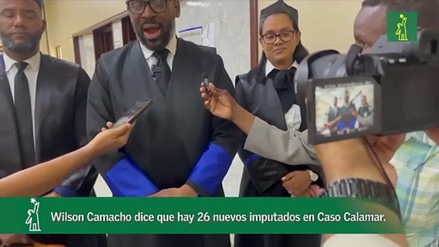 Wilson Camacho dice que hay 26 nuevos imputados en Caso Calamar.